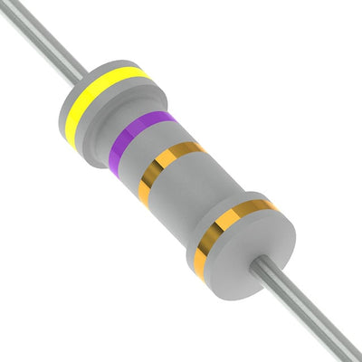 RSF3WSJT-73-4R7 by YAGEO - RESISTOR 4.7 OHM 5% 3W AXIAL