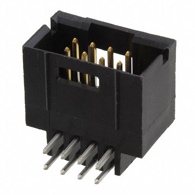 5-102570-2 by TE Connectivity AMP Connectors - CONNECTOR HEADER R/A 8POS 2.54MM