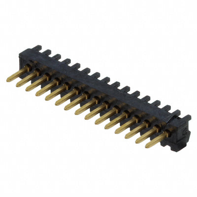 5-104186-9 by TE Connectivity AMP Connectors - CONNECTOR HEADER R/A 15POS 1.27MM