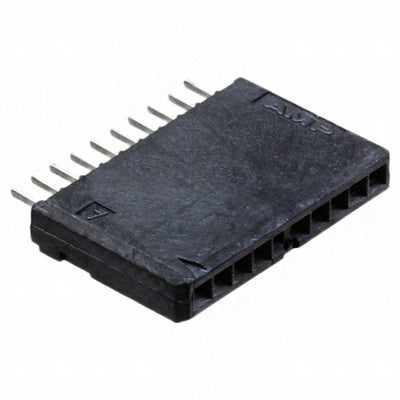 104192-2 by TE Connectivity AMP Connectors - CONNECTOR RECPT 10POS 0.05 GOLD PCB