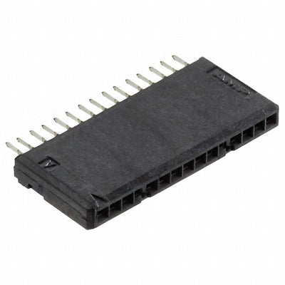 104192-4 by TE Connectivity AMP Connectors - CONNECTOR RECPT 15POS 0.05 GOLD PCB