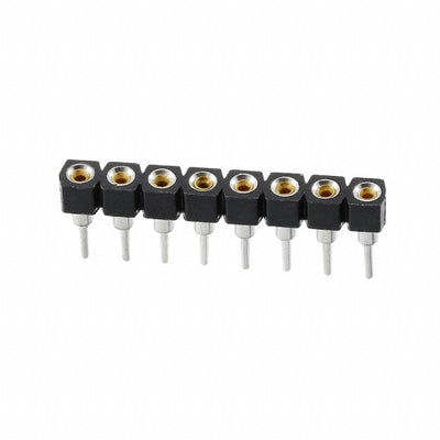 5-1437530-2 by TE Connectivity AMP Connectors - CONNECTOR IC SIP SOCKET 8POS GOLD