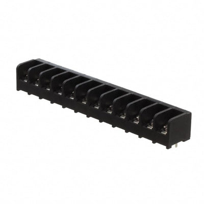 5-1437653-8 by TE Connectivity AMP Connectors - CONNECTOR BARRIER STRP 12CIRC 0.375