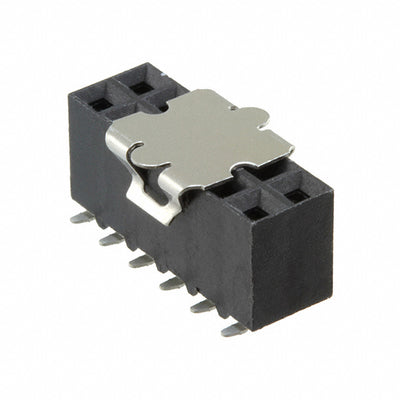 147105-6 by TE Connectivity AMP Connectors - CONNECTOR RECPT 12POS 0.1 GOLD SMD