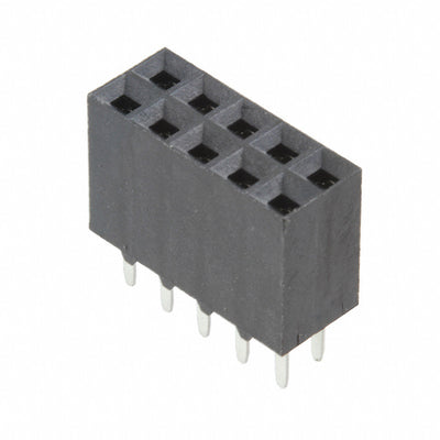 147424-5 by TE Connectivity AMP Connectors - CONNECTOR RECPT 10POS 0.1 GOLD PCB