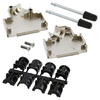 5-1478763-2 by TE Connectivity AMP Connectors - CONNECTOR BACKSHELL 15POS 45DEG SHLD