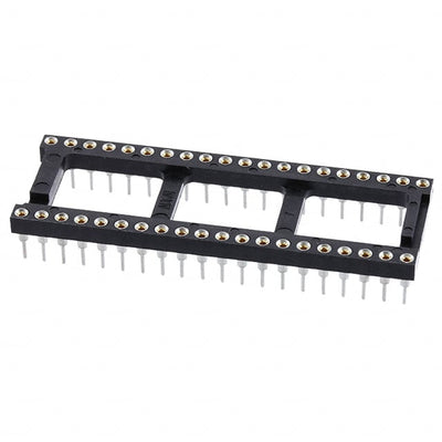 5-1571552-2 by TE Connectivity AMP Connectors - CONNECTOR IC DIP SOCKET 40POS GOLD