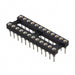 5-1571552-6 by TE Connectivity AMP Connectors - CONNECTOR IC DIP SOCKET 24POS GOLD