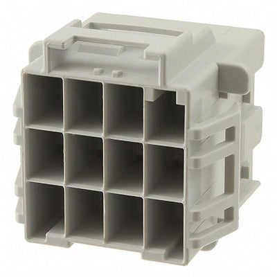 5-1971875-4 by TE Connectivity AMP Connectors - CONNECTOR RECPT HSG 12POS 6.00MM