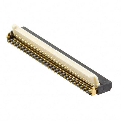 5-2041390-1 by TE Connectivity AMP Connectors - CONNECTOR FFC BOTTOM 51POS 0.3MM R/A