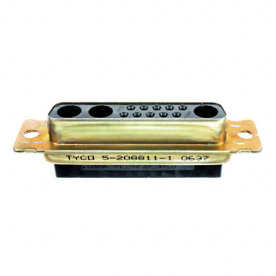 5-208811-1 by TE Connectivity Aerospace, Defense and Marine - CONNECTOR D-SUB HOUSING RCPT 13POS