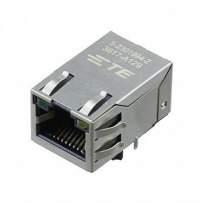 5-2301994-2 by TE Connectivity AMP Connectors - CONNECTOR JACK 1PORT 100 BASE-T PCB