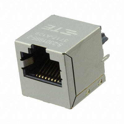 5-2301995-2 by TE Connectivity AMP Connectors - CONNECTOR JACK 1PORT 100 BASE-T PCB