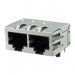5-2301996-4 by TE Connectivity AMP Connectors - CONNECTOR JACK 2PORT 1000 BASE-T PCB