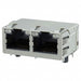 5-2301996-7 by TE Connectivity AMP Connectors - CONNECTOR JACK 2PORT 1000 BASE-T PCB