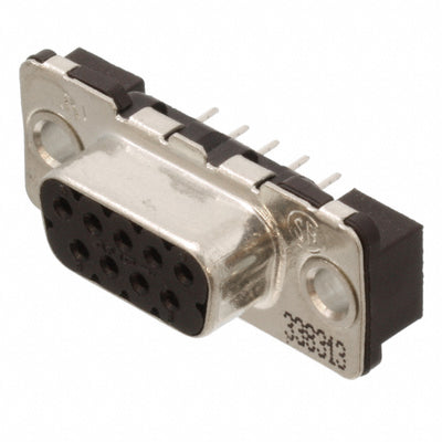 5-338313-2 by TE Connectivity AMP Connectors - CONNECTOR D-SUB RCPT 9POS VERT SLDR