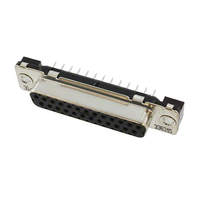 5-338315-2 by TE Connectivity AMP Connectors - CONNECTOR D-SUB RCPT 25POS VERT SLDR