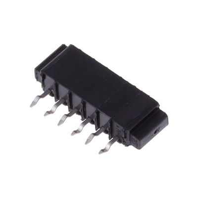 5-487509-5 by TE Connectivity AMP Connectors - CONNECTOR FFC VERT 6POS 2.54MM PCB