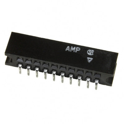 5-532956-3 by TE Connectivity AMP Connectors - CONNECTOR RECPT 20POS 0.1 GOLD PCB R/A