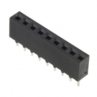 5-535541-7 by TE Connectivity AMP Connectors - CONNECTOR RECPT 9POS 0.1 GOLD PCB