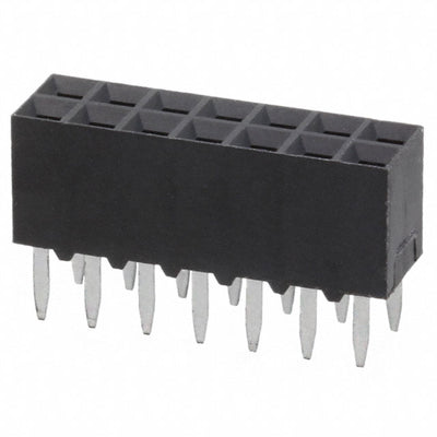 5-535542-7 by TE Connectivity AMP Connectors - CONNECTOR RECPT 14POS 0.1 GOLD PCB