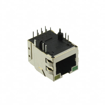 5-6605786-1 by TE Connectivity AMP Connectors - CONNECTOR MAGJACK 1PORT 100 BASE-T