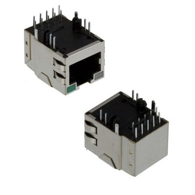 5-6605809-5 by TE Connectivity AMP Connectors - CONNECTOR MAGJACK 1PORT 1000 BASE-T