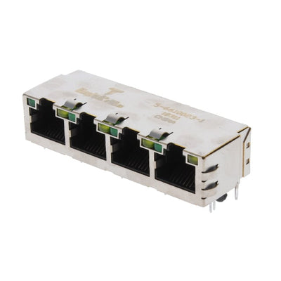 5-6610023-1 by TRP Connector B.V. - CONNECTOR JACK 4PORT 100 BASE-T PCB