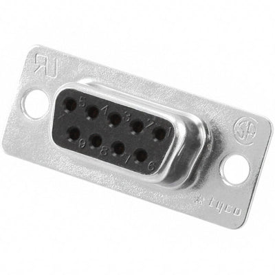 5-747905-4 by TE Connectivity AMP Connectors - CONNECTOR D-SUB RCPT 9POS SLDR CUP