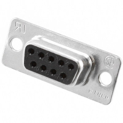 5-747905-5 by TE Connectivity AMP Connectors - CONNECTOR D-SUB RCPT 9POS SLDR CUP