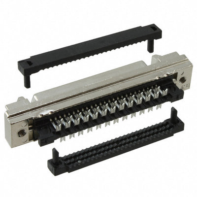 5-749611-5 by TE Connectivity AMP Connectors - CONNECTOR SCSI RCPT 50POS PNL MNT IDC