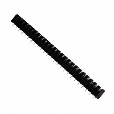 5-796985-1 by TE Connectivity AMP Connectors - CONNECTOR BARRIER STRP 25CIRC 0.375