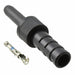 5-861610-2 by TE Connectivity Aerospace, Defense and Marine - CONNECTOR LGH PLUG 1POS CYL STR