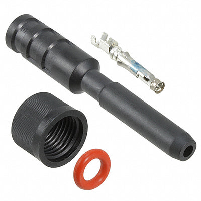 5-861610-3 by TE Connectivity Aerospace, Defense and Marine - CONNECTOR LGH PLUG 1POS CYL STR