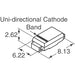 5.0SMDJ140CA by Littelfuse Inc. - TVS DIODE 140VWM 292.1VC DO214AB