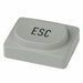 5.80071.1849216 by RAFI USA - CAP KEYSWITCH RECT DARK GRAY