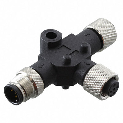 500-303T-W05 by CNC Tech - CONNECTOR T-ADPT 5P-5/5P M-F/F INLINE