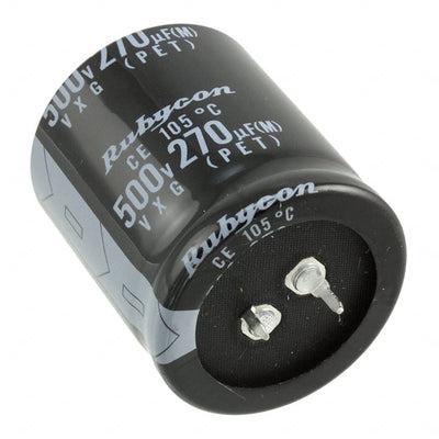400SXG470MEFCSN35X40 by Rubycon - ALUMIN CAP 470UF 20% 400V SNAP