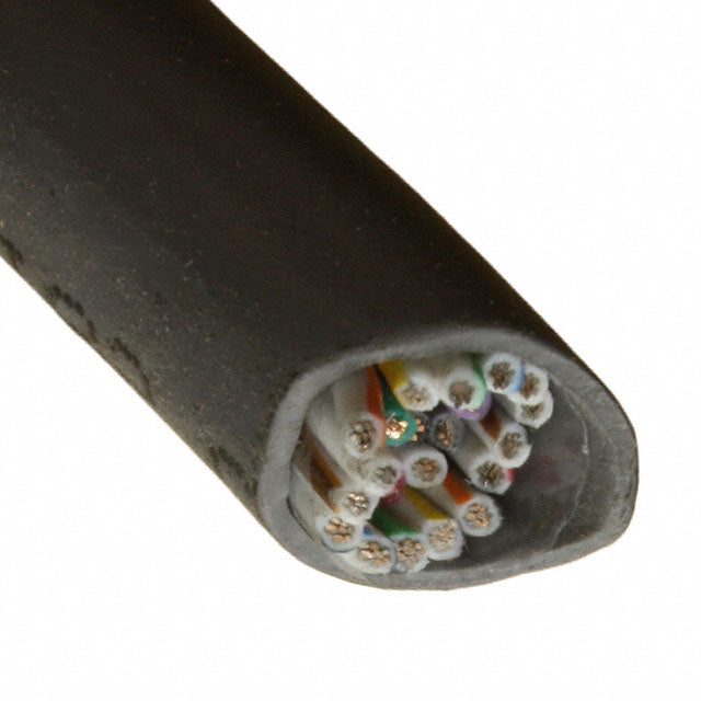 5010/25C SL005 by Alpha Wire - CABLE 25COND 22AWG SLATE 100