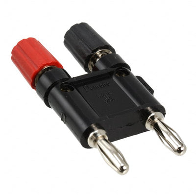 1286 by Pomona Electronics - CONNECTOR BIND POST DL FLUTD BLK/RED