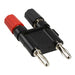 1286 by Pomona Electronics - CONNECTOR BIND POST DL FLUTD BLK/RED