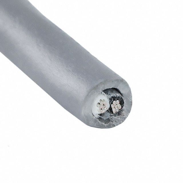 5021C SL005 by Alpha Wire - CABLE 2COND 22AWG SLATE 100