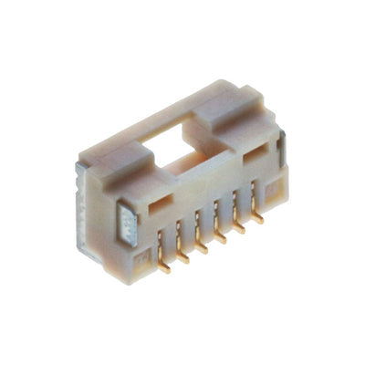 5023860671 by Molex - CONNECTOR RECPT 6P 0.049 GOLD SMD R/A