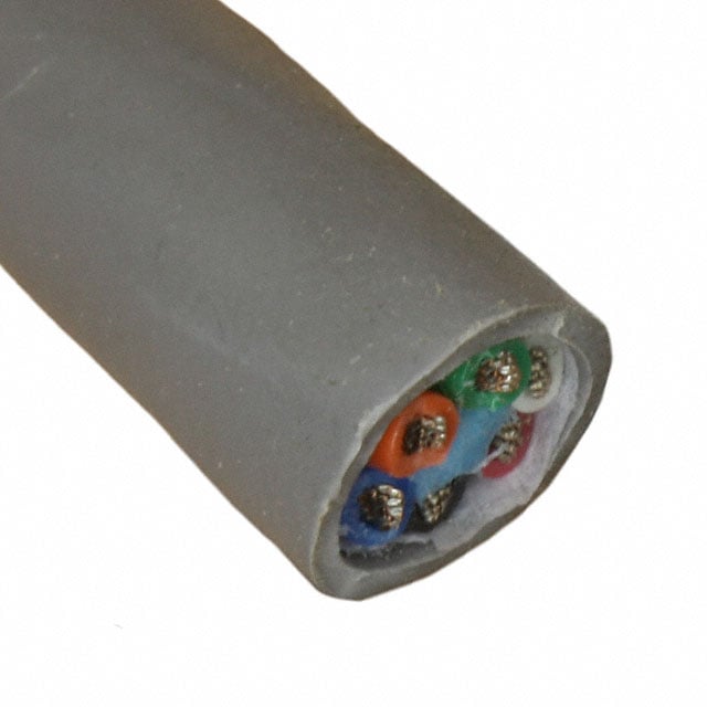 5066C SL002 by Alpha Wire - CABLE 6COND 18AWG SLATE 500