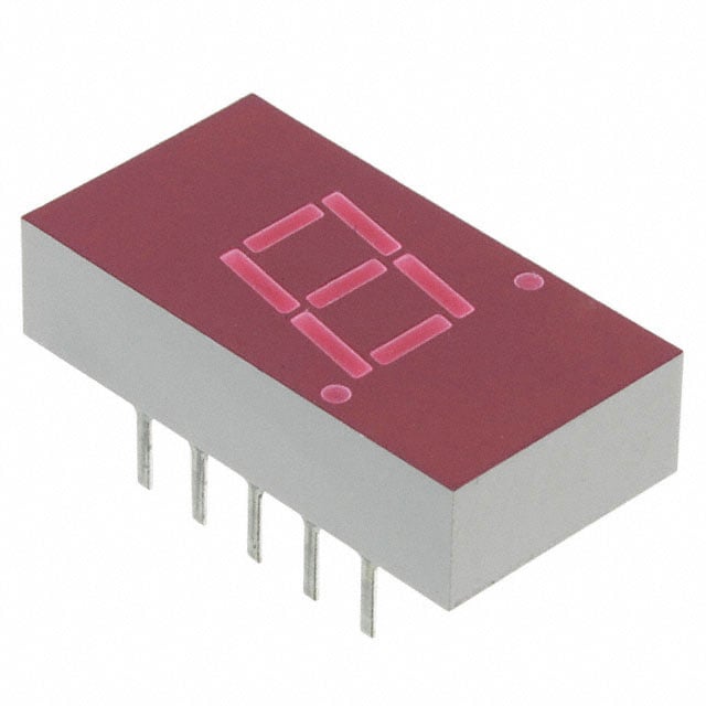 5082-7613 by Broadcom Limited - DISPLAY 7-SEG 0.3"" SGL RED 14DIP