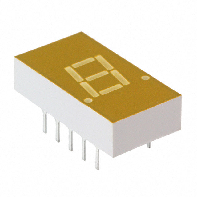 5082-7623 by Broadcom Limited - DISPLAY 7-SEG 0.3"" SGL YLW 14DIP