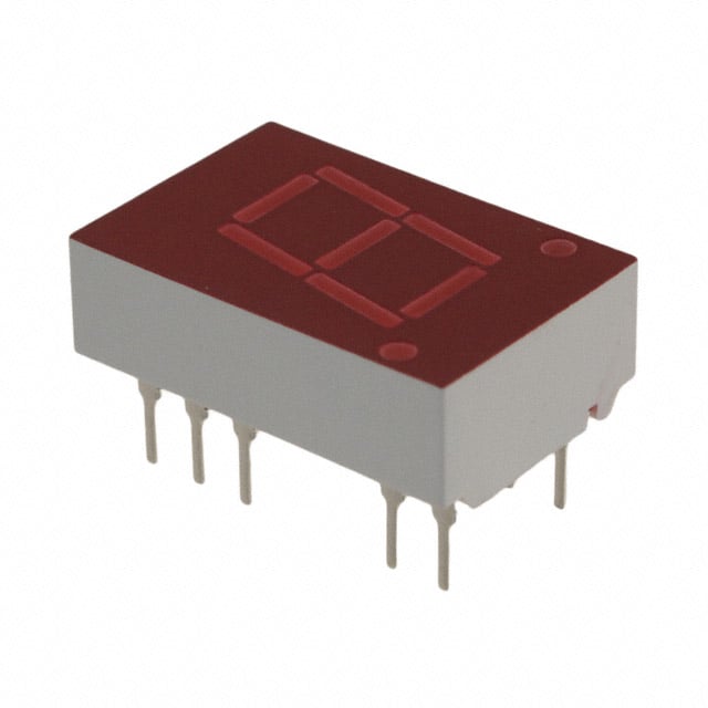 5082-7651 by Broadcom Limited - DISPLAY 7SEG 0.43"" SGL RED 14DIP