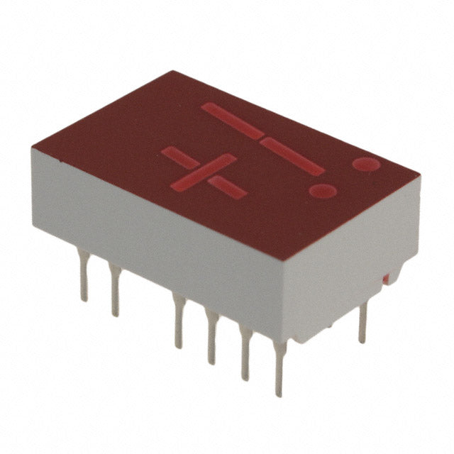 5082-7656 by Broadcom Limited - DISP 7SEG 0.43"" OV/FL RED 14DIP