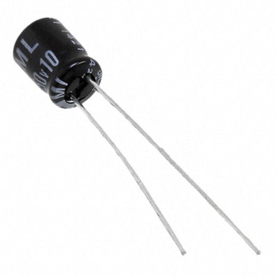 50ML10MEFCTZ5X7 by Rubycon - ALUMIN CAP 10UF 20% 50V RADIAL