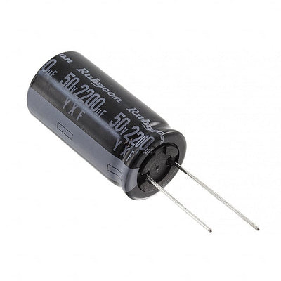 50YXF2200MEFC18X35.5 by Rubycon - ALUMIN CAP 2200UF 20% 50V RADIAL
